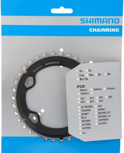 Vista 3 de Shimano FC-M7000-2 Plato 34T-BB para 34-24T