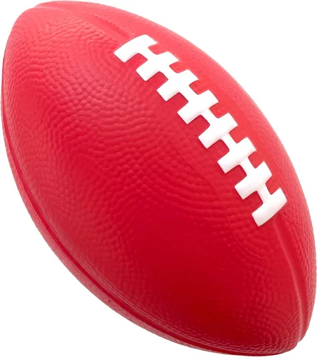 Vista 8 de Balón de fútbol de espuma - Balón pequeño de 18.4 cm de agarre fácil para niños - Balón de fútbol juvenil de tamaño para niños - Balones de espuma