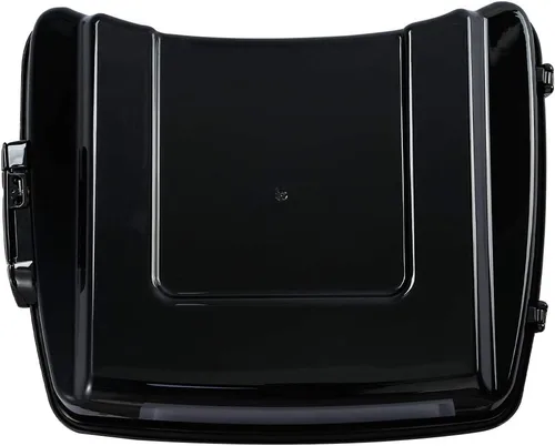 Vista 7 de XFMT baúl para motocicleta, para equipaje, 5.5 pulgadas de profundidad, color negro