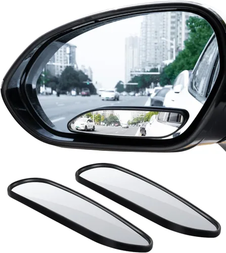 Vista 6 de WildAuto Espejo de Punto Ciego, Espejo Auxiliar Universal Ajustable de Ángulo Amplio para Coches (Adhesivo, 2 piezas)
