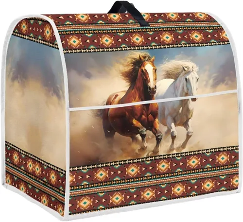 Vista 12 de Funda para batidora de pie de libélula bohemia compatible con mezclador de cocina de 4.5 a 5 cuartos de galón, a prueba de polvo, cubierta