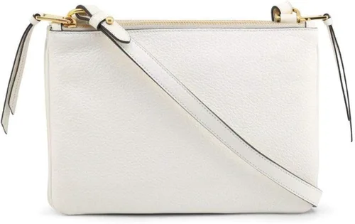Vista 3 de Bandolera Prada Vitello Phenix de Piel Blanca 1BH046