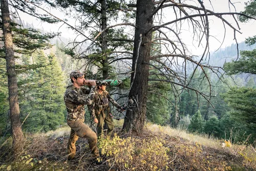 Vista 3 de First Lite Mens Obsidian Merino Wool Pant - Versatile Camo Hunting Pants