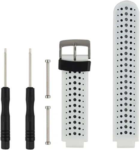 Vista 8 de Correa de repuesto para reloj inteligente Garmin Forerunner 220/230/235/620/630/735XT/235Lite, talla única