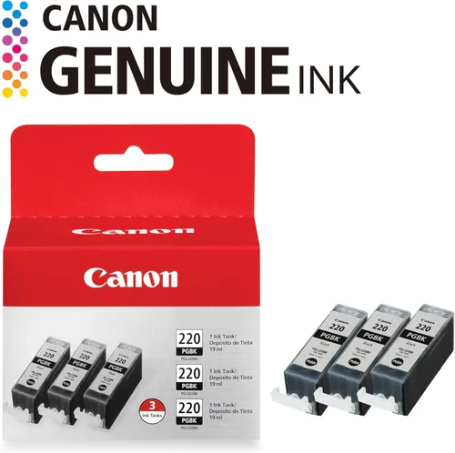 Vista 2 de Tinta de color negro Canon PGI-220, Negro