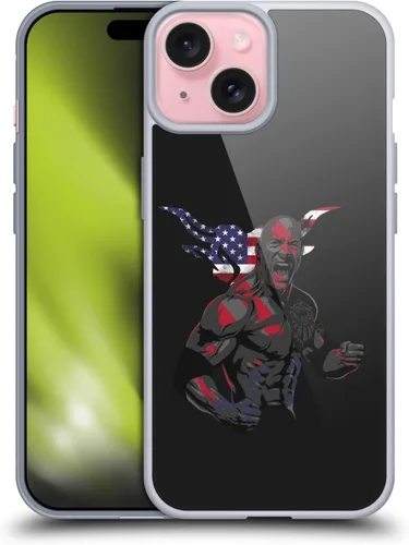 Vista 187 de Oficial de WWE la roca suave funda de Gel para Apple Iphone 7 Plus/iPhone 8 plus