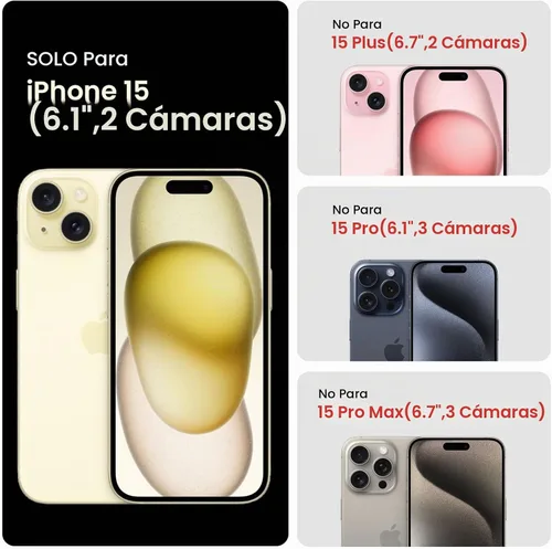Vista 6 de FireNova Funda diseñada para iPhone 15, funda de silicona mejorada [protección de cámara] con [2 protectores de pantalla], forro interior de Lila