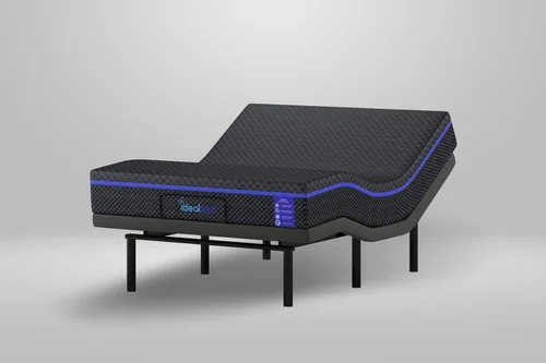 Vista 4 de iDealBed G4 Nova Colchón de espuma viscoelástica de lujo + sistema de sueño ajustable personalizado 5i, comodidad, refrigeración y apoyo