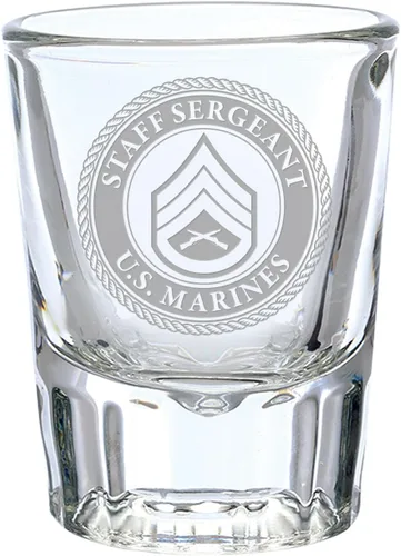 Vista 8 de 7.62 Design U.S. Marine Corps 1st Teniente Deep Grabado 1.5 oz. Vaso de chupito