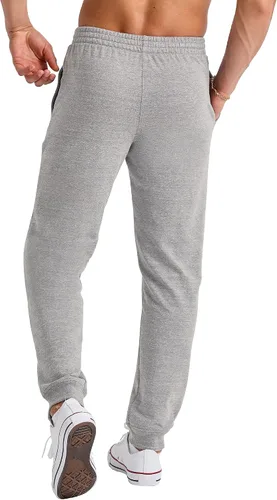 Vista 2 de Hanes Originals - Pantalones deportivos de rizo francés para hombre, pantalones deportivos ligeros con bolsillos, entrepierna de 30 pulgadas