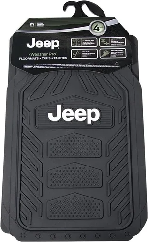 Vista 4 de Plasticolor - Jeep Weatherpro - 4 unidades Juego de tapetes de piso
