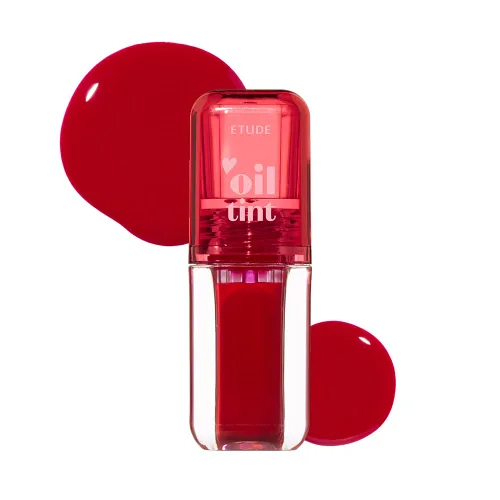 Vista 14 de ETUDE Dear Darling Oil Tint, #3 Neon Pink, Aceite hidratante para labios Rosa neón