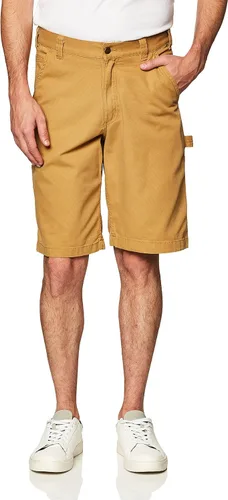 Vista 2 de Carhartt - Pantalón corto de trabajo para hombre, 11 pulgadas Hickory