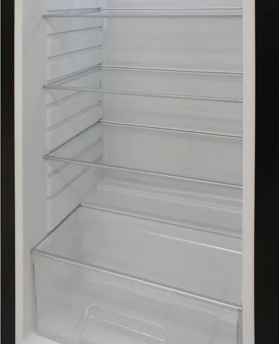 Vista 9 de BRAMA Refrigerador retro con congelador superior, 9.9 pies cúbicos, refrigerador completo para apartamento, condominio, casa, cocina, 24 pulgadas