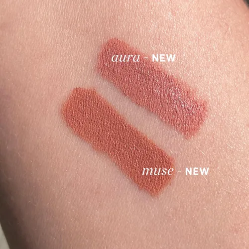 Vista 6 de Ere Perez - Color de labios hidratante Coco Crayon (Aura, 0.01 oz 0.11 oz) Hidrata, protege, nutre, repara, natural, cremoso, lápiz labial