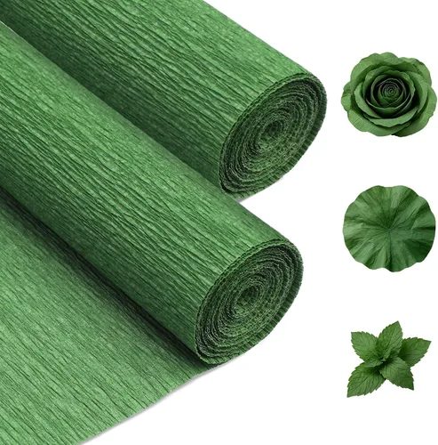 Vista 9 de 24 Colors Crepe Paper Roll 10 X 98inch Papel Crepe Video Tutorial