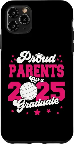 Vista 13 de iPhone 16 Parents of a 2025 Graduate Prom Graduation 25 VolleyBall Case