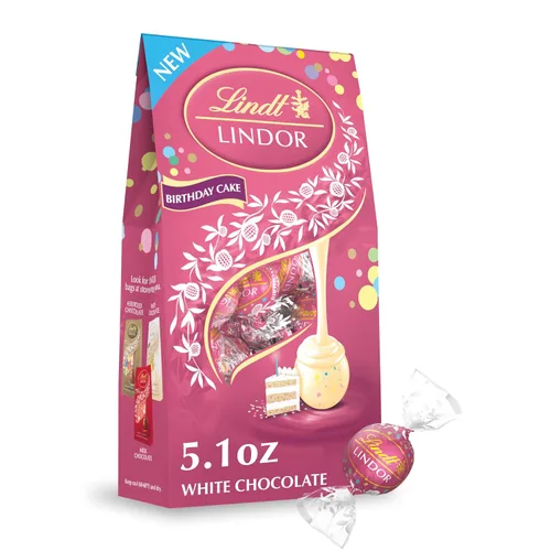 Vista 44 de Lindt Lindor - Trufas de chocolate extra oscuro 60 %, caramelo de chocolate negro con centro de trufa suave y derretida, ideal para regalar, 5.1
