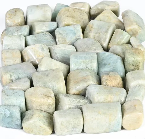 Vista 23 de Crocon Stones and Crystals Bulk 2000+ Carats Natural Crystal Kit for Reiki Healing Crystal Polished, Tumble Stones, Chakra Balancing, Gift, Home #01