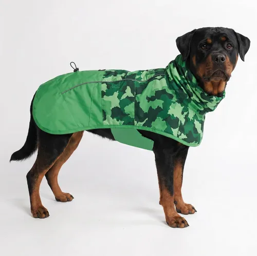 Vista 39 de Spark Paws - Chaqueta impermeable para perros, resistente al viento, para perros pequeños, medianos, grandes y extragrandes, traje reflectante