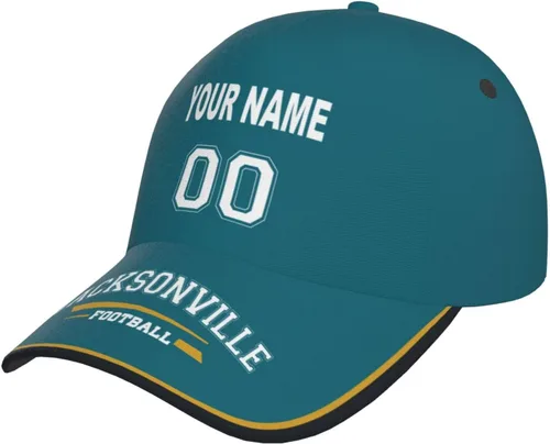 Vista 20 de Cap Custom Football Hats with Any Name and Number Personalized Gifts for Men Women Football Sports Fans