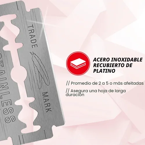 Vista 4 de Feather Cuchillas de afeitar de seguridad de doble filo, 10