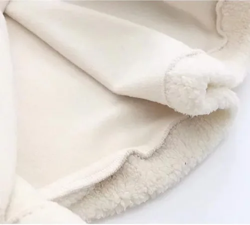 Vista 5 de Flygo Capa con capucha y forro polar para niña con estampado floral