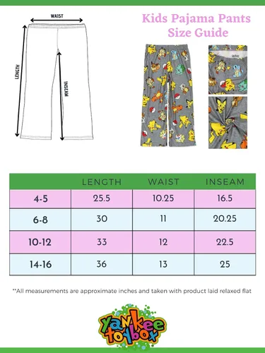 Vista 2 de Pokemon Pikachu - Pantalones de pijama para niños