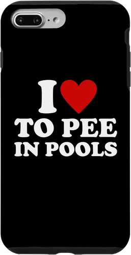 Vista 11 de iPhone 13 I Love To Pee In Pools I Heart To Pee In Pool Case