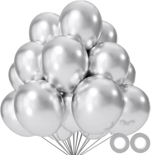 Vista 38 de 110 globos negros pequeños de látex negro de 5 pulgadas, mini globos negros gruesos de cumpleaños para decoración de bodas, baby shower. B01-negro