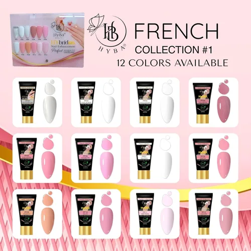 Vista 8 de HyGEL CLEAR - Esmalte de uñas de gel híbrido de 2.0 fl oz, capa transparente natural PF01