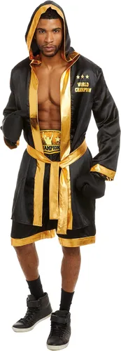 Vista 3 de Dreamgirl - disfraz de campeón mundial de boxeo