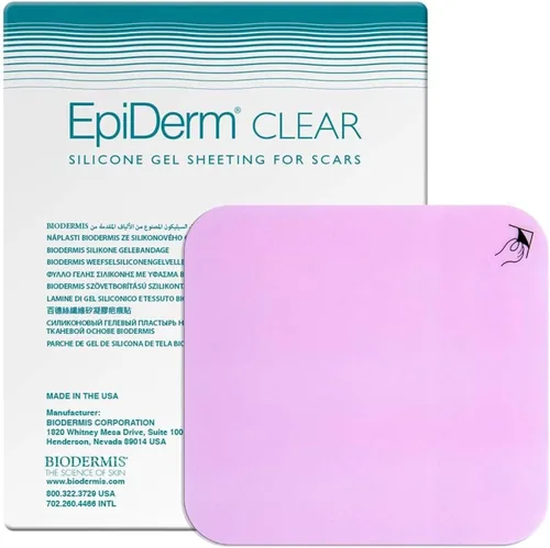 Vista 16 de Epiderm - Tiras de silicona para cicatrices, cinta de silicona de alta calidad para un cuidado óptimo de las cicatrices, versátil, flexible