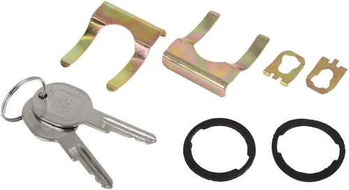 Vista 3 de Cilindro de cerradura de puerta con llave compatible con Chevy GMC Buick Cadillac Pontiac Oldsmobile, 1 par