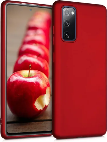 Vista 12 de kwmobile Funda compatible con Samsung Galaxy S20 FE - Funda protectora de silicona TPU suave y delgada - Pizarra oscura