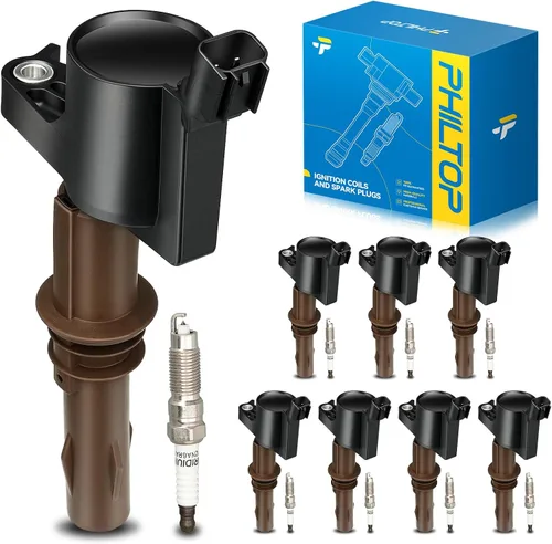 Vista 21 de PHILTOP UC15 Paquetes de Bobina de Encendido Compatibles con Volkswagen 1951-1953 1965 1967-1979 Beetle, 1971-1979 Super Beetle, MG 1962-1974 MGB