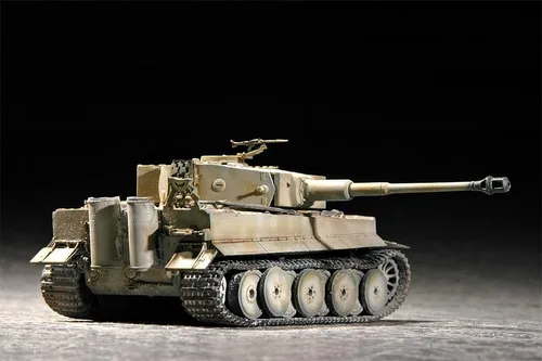 Vista 2 de Trumpeter 1/72 Tanque alemán Tiger I a mediados de producción