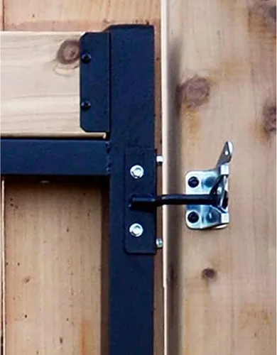 Vista 4 de Adjust-A-Gate® AG72LTP-ZR0110 Medium - Kit de puerta de estructura completa resistente a la corrosión de acero, anti caída, de marco completo – Para
