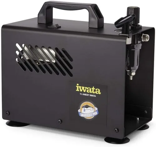 Vista 2 de Iwata -Medea Studio Series Smart Jet Pro Compresor de aire de pistón único