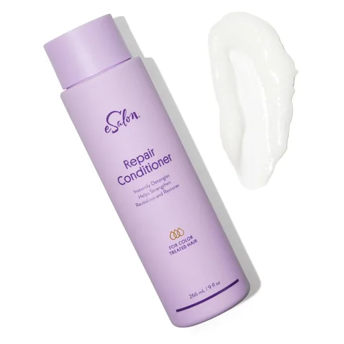Vista 2 de eSalon Acondicionador reparador de cabello 9 fl oz, libre de crueldad, sin parabenos, repara el cabello dañado