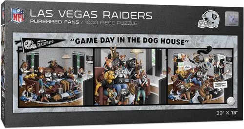 Vista 28 de YouTheFan NFL Game Day in The Dog House - Rompecabezas de 1000 piezas