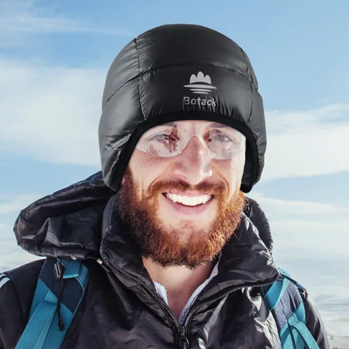 Vista 5 de Botack - Gorro de forro polar 3 en 1 para el cuello y el invierno
