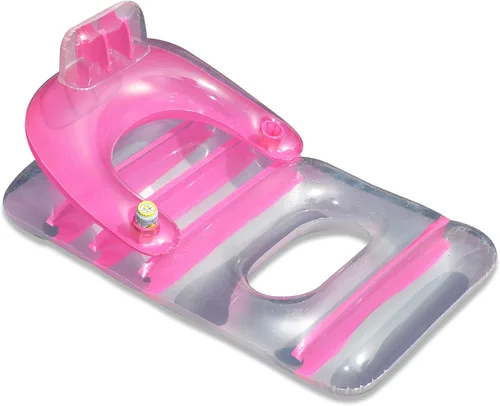 Vista 4 de Swimline Los colores de las sillas de lujo pueden variar (rosa o azul) (paquete de 2)