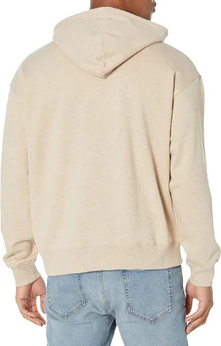Vista 2 de Lacoste Sudadera con capucha de cocodrilo de ajuste holgado para hombre