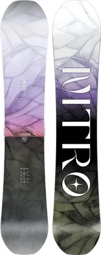 Vista 11 de Nitro Lectra Tabla de Snowboard All-Mountain para Mujer All-Mountain, Freeride, Flex 4/10, Camber, Extruded Base, Beginner/Intermediate