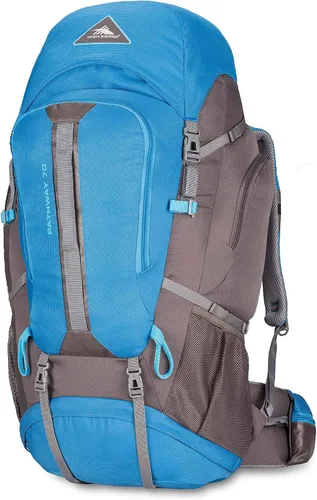 Vista 28 de High Sierra Pathway - Mochila de senderismo con marco interno, Gris Azul/Mercurio/Azul Haze), 79547-8521