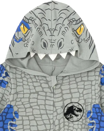 Vista 4 de Jurassic World Mono azul Park para niños pequeños a niños grandes