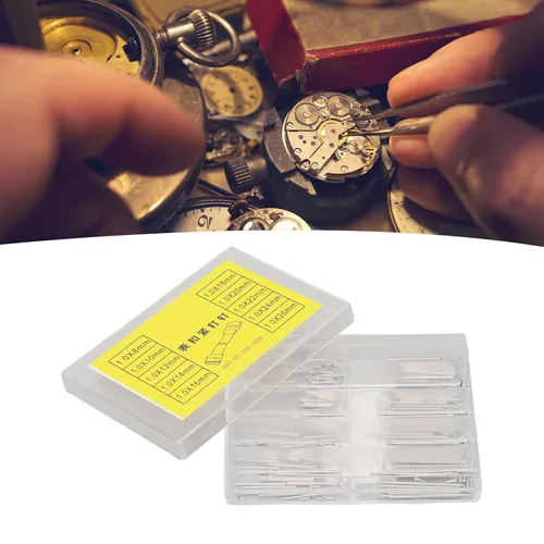 Vista 2 de Herramientas y kits de reparación de acero inoxidable, barras de resorte de reloj de acero inoxidable, banda de reloj de precisión dura, ligera