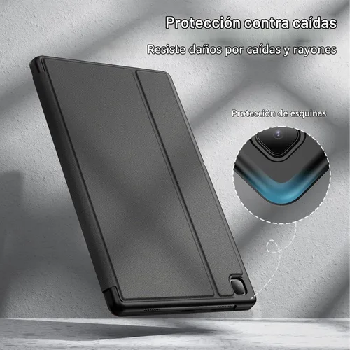 Vista 6 de JETech - Funda tipo libro para Samsung Galaxy Tab A7 de 10,4", color negro For SM-T500/T505/T507 2020 Model, Multi-Angle Stand Cover, Slim