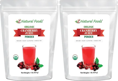 Vista 12 de Z Natural Foods Polvo de Jugo Orgánico de Grosella Negra, Suplemento de Bayas Superalimento, Mezcla en Licuados, Batidos, Té, Recetas de Cocina